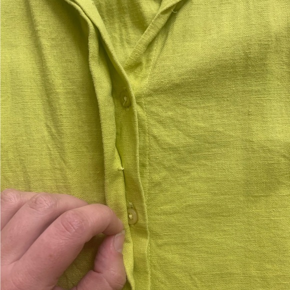 🌸Lolita Linen Collared Halter Top - Picture 3 of 8